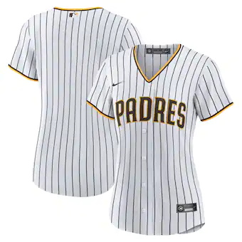 womens nike white san diego padres home blank replica jerse